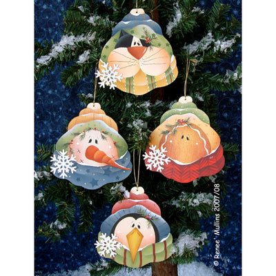 #116 Snowflake Friends Ornaments