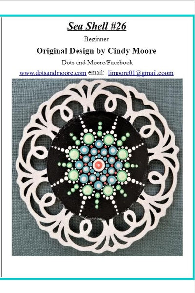 Cindy Moore Sea Shell #26 Pattern Packet
