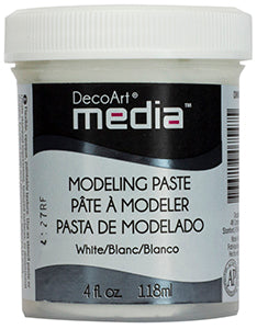 DecoArt Media Modeling Paste - WHITE