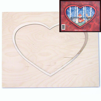 Heart Framed Board
