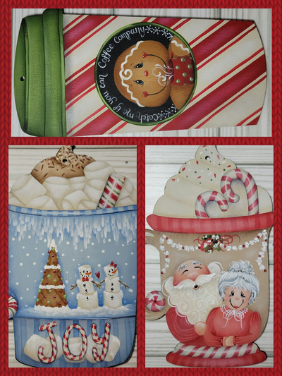 Coffee Shop Cup Small Ornaments