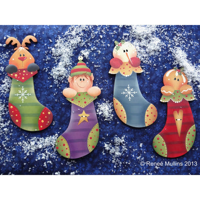 #610 Winter Stocking Ornaments