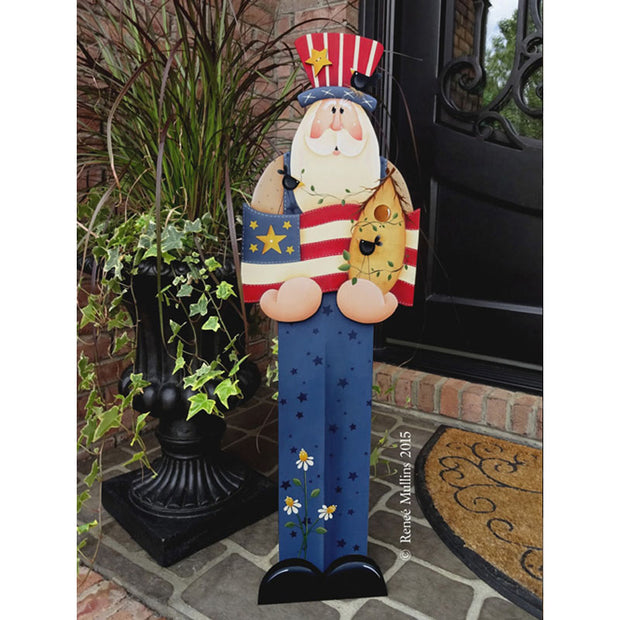 #630 Uncle Sam Porch Greeter