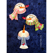 #696 A Snowbird's Visit Ornaments