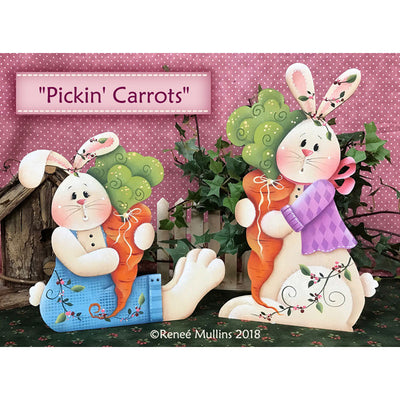 #731 Pickin’ Carrots Bunnies
