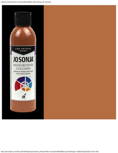 Jo Sonja Background Colours-Chestnut