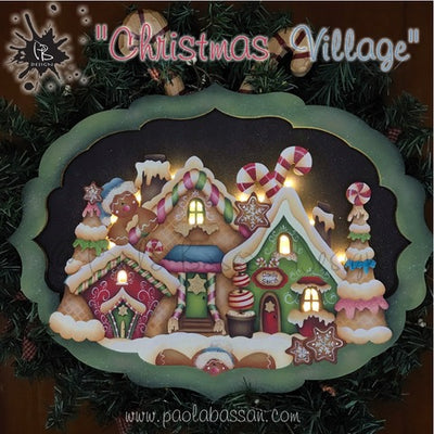 Christmas Village board