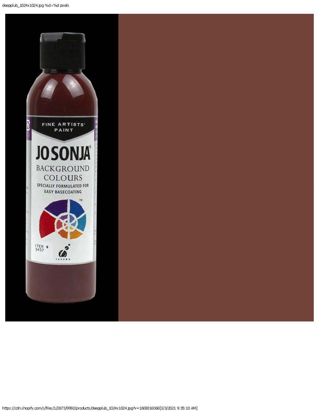 Jo Sonja Background Colours-Deep Plum