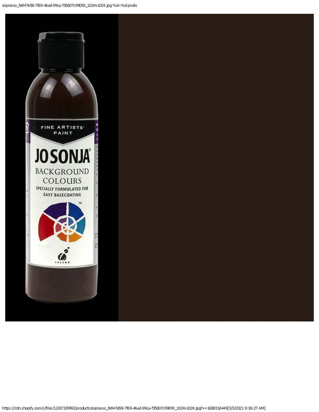 Jo Sonja Background Colours-Espresso