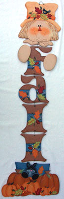 Fall Scarecrow Hanging Letters