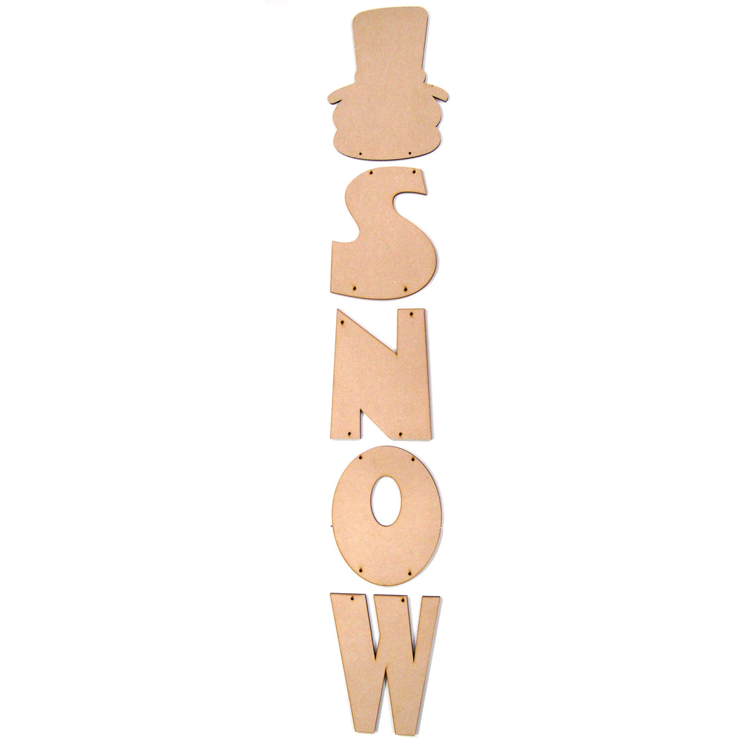 Fresh Snow Letters – PineCraft Inc