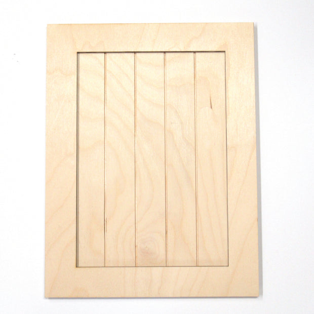 Grooved Board with Frame