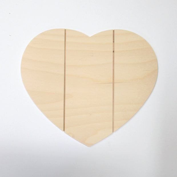 Heart Grooved Board