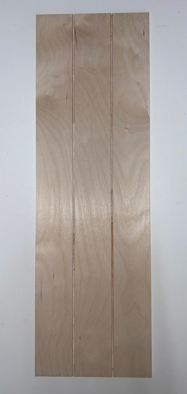 Long grooved board