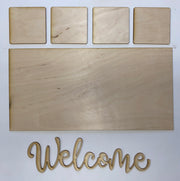 Welcome Cutout