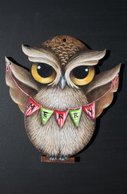 Owl Ornaments By Karen Brouwer
