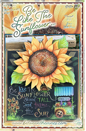 Be Like the Sunflower Plaque