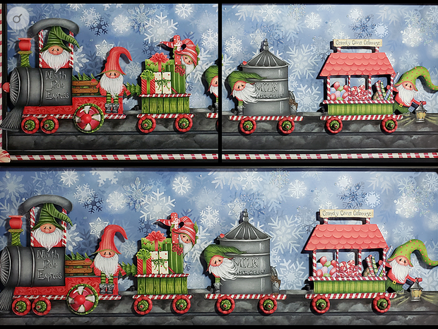 North Pole Express gnome train