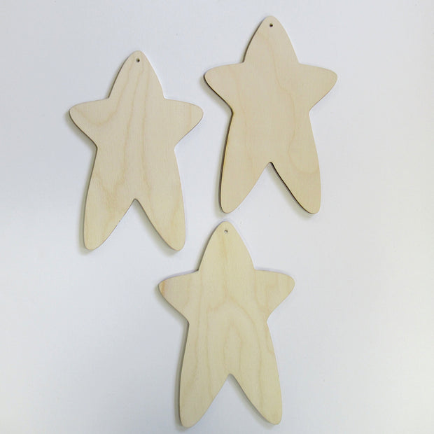 Simple Star Ornaments
