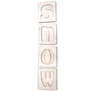 Snow Block Letters