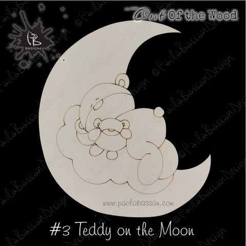 Teddy on the Moon