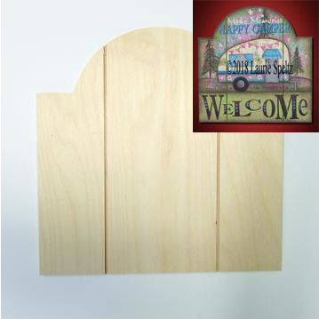 Grooved Arch Sign Board (Medium)