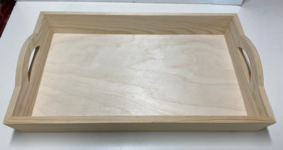 Wooden Tray with insert
