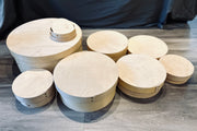 Round Bentwood Boxes