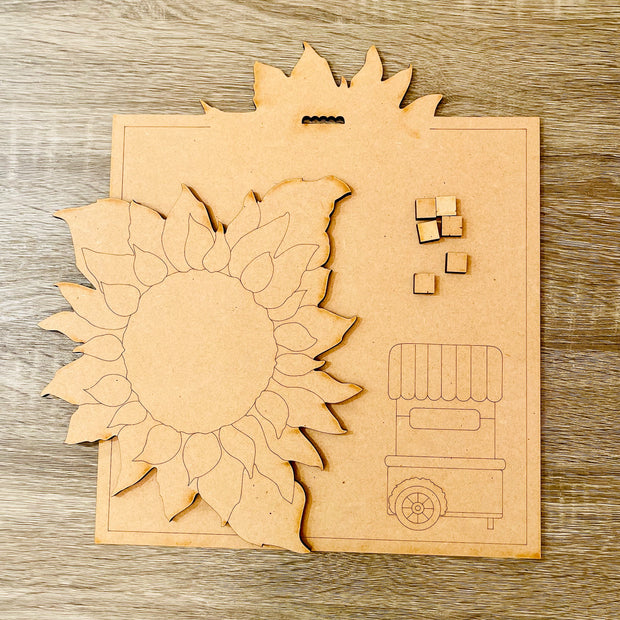 Be Like the Sunflower Plaque