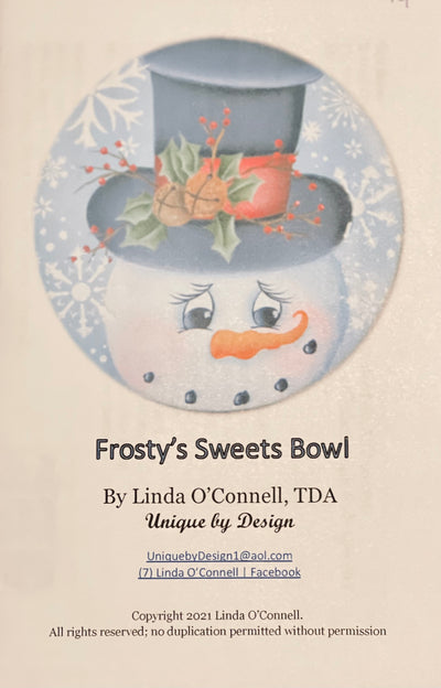 Frosty Sweets Bowl Pattern Packet
