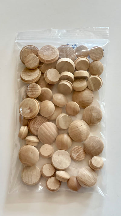 50 pack - Assorted Dome Plugs