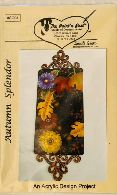 Sandi Greco Autumn Splendor Pattern Packet
