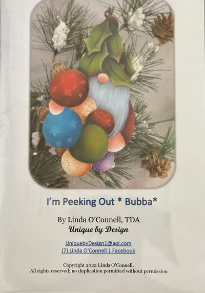 I’m Peeking Out - Bubba Pattern Packet