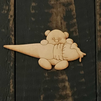 Lil Painting Bear Pin
