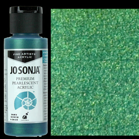 Jo Sonja Premium Pearlescent- Blue Green