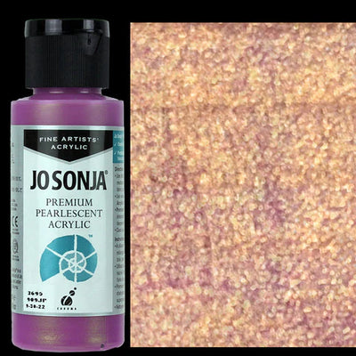 Jo Sonja Premium Pearlescent-Red Violet 2 oz